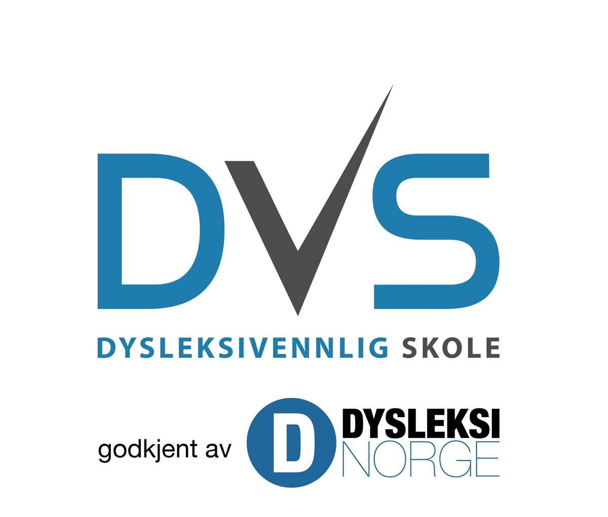 Logo til Dysleksivennlig skole - Klikk for stort bilde