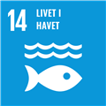 FNS bærekraftsmål nr 14 er livet i havet - Klikk for stort bilde