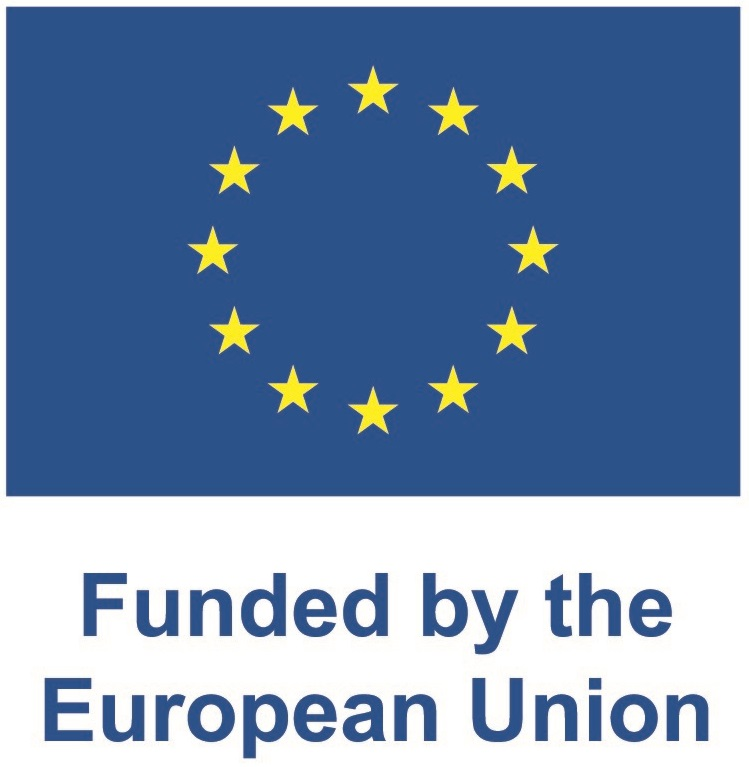 EU-logo med teksten funded by the European Union - Klikk for stort bilde